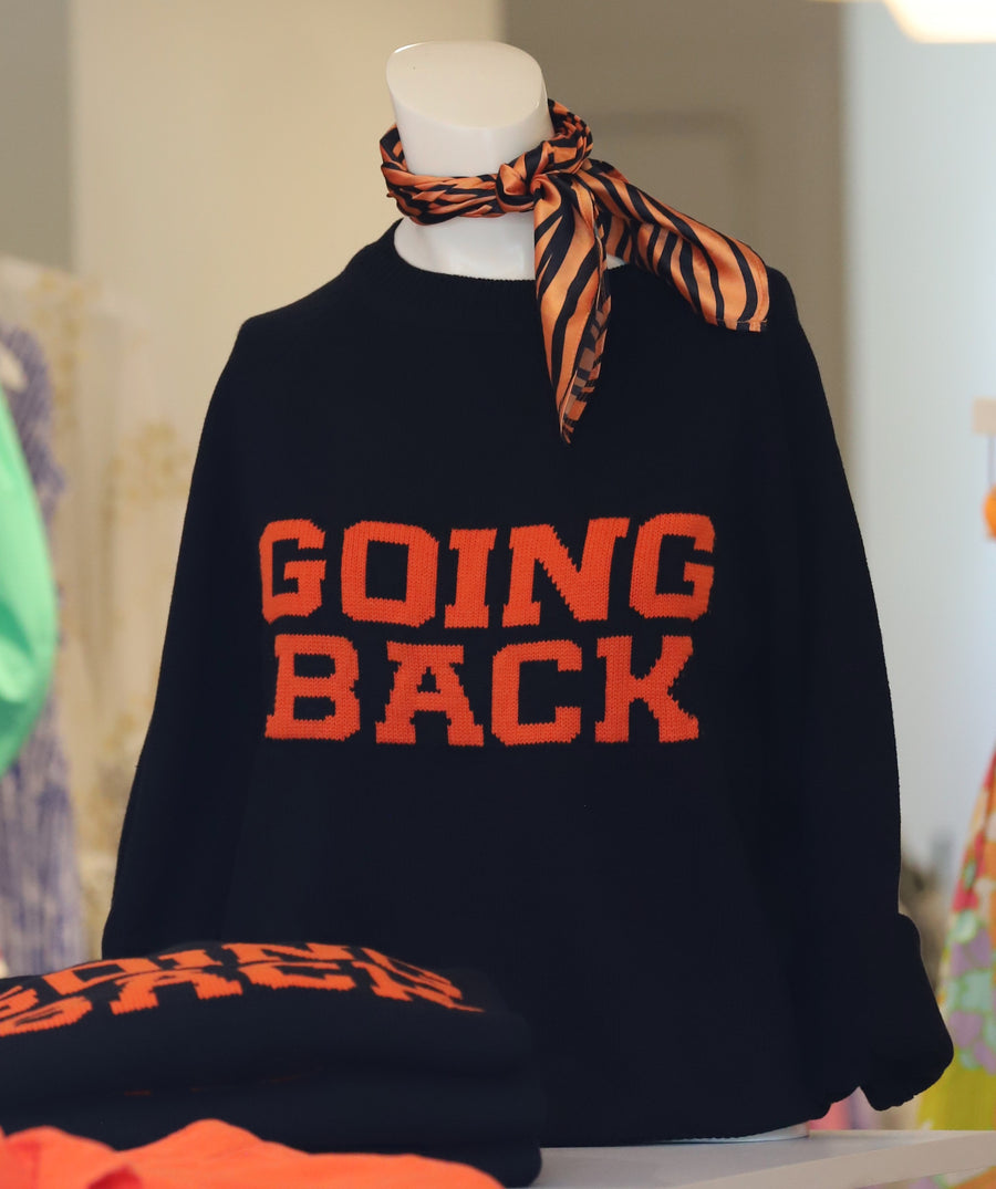 'Going Back' Varsity Sweater